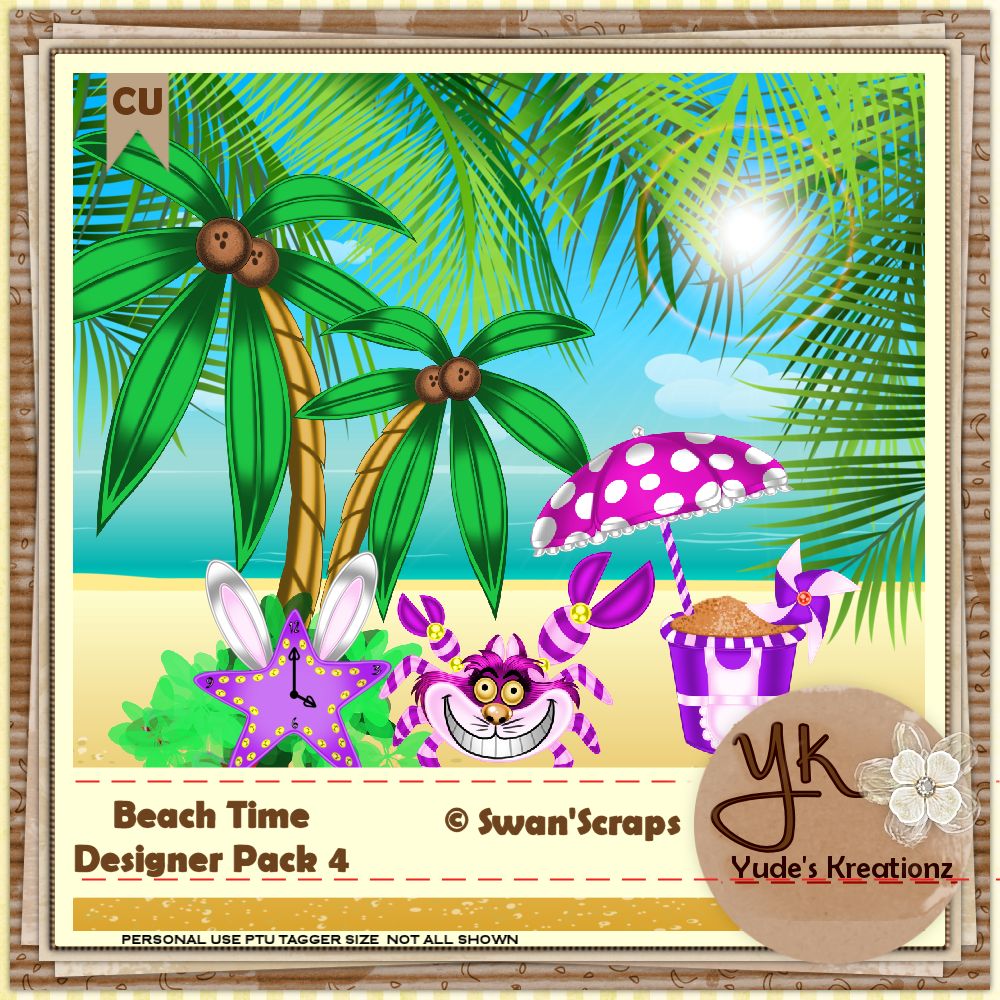 Beach Elements Pack 4 - Click Image to Close